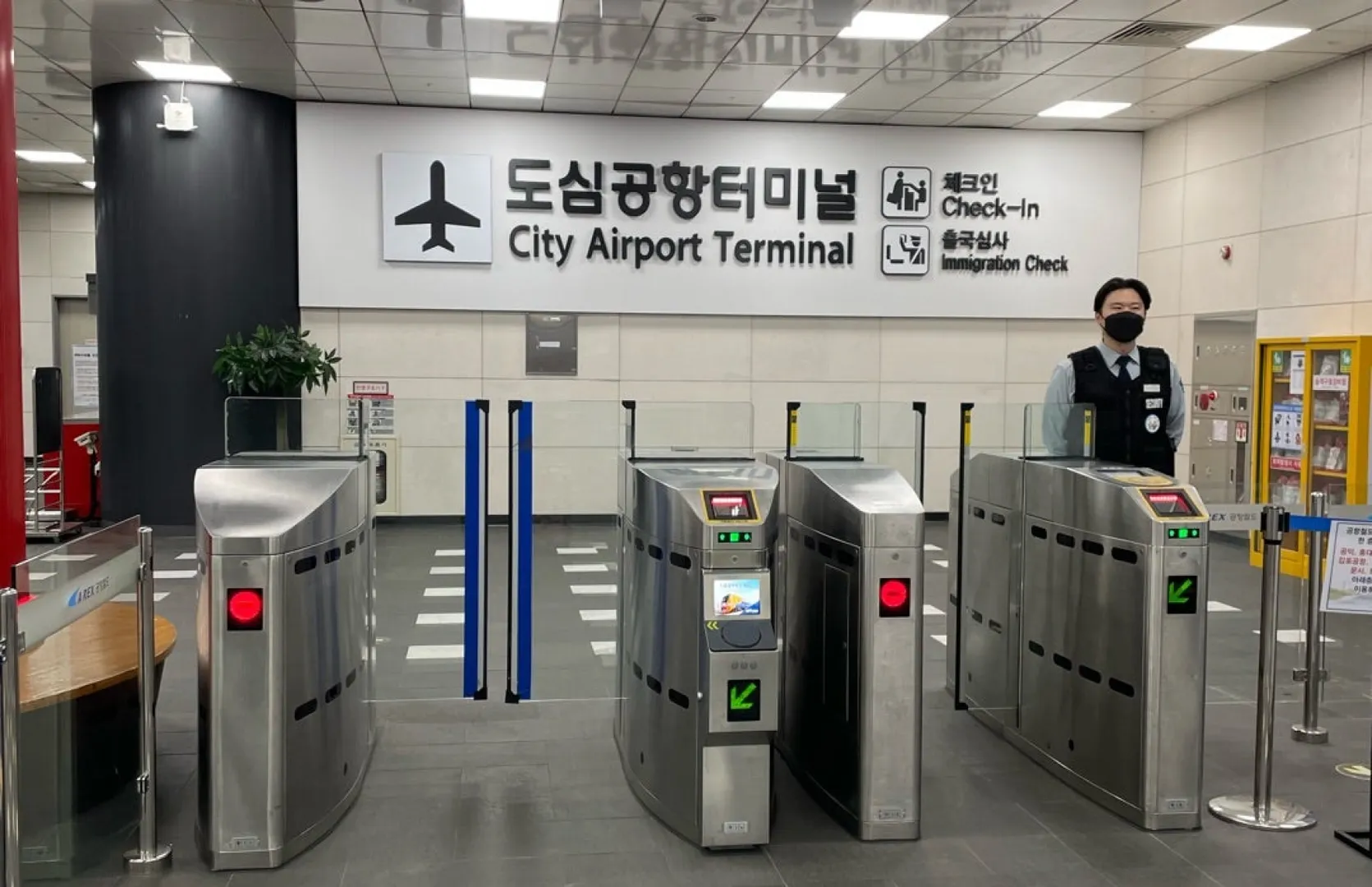 ソウル駅での事前搭乗手続きが超便利 !